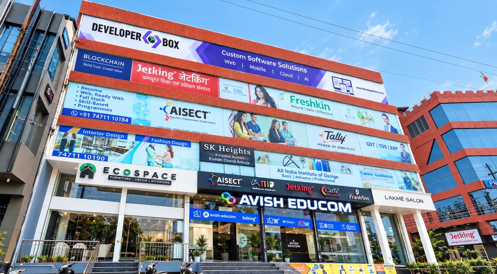 DeveloperBox office — 4th Floor, SK Height, Near Narayana Hospital, Devendra Nagar, Raipur 492001