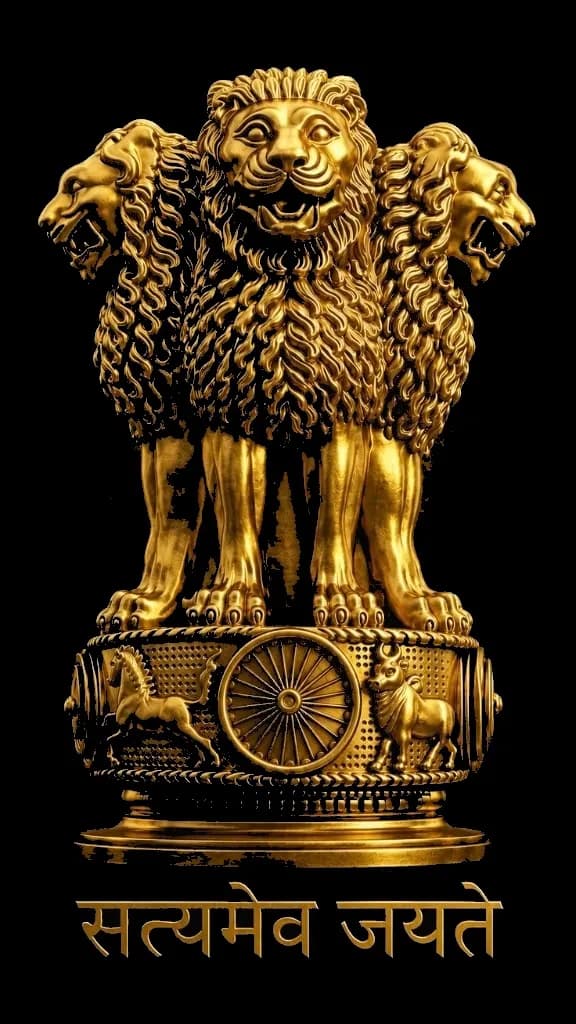 Lion Capital of Ashoka with Satyamev Jayate