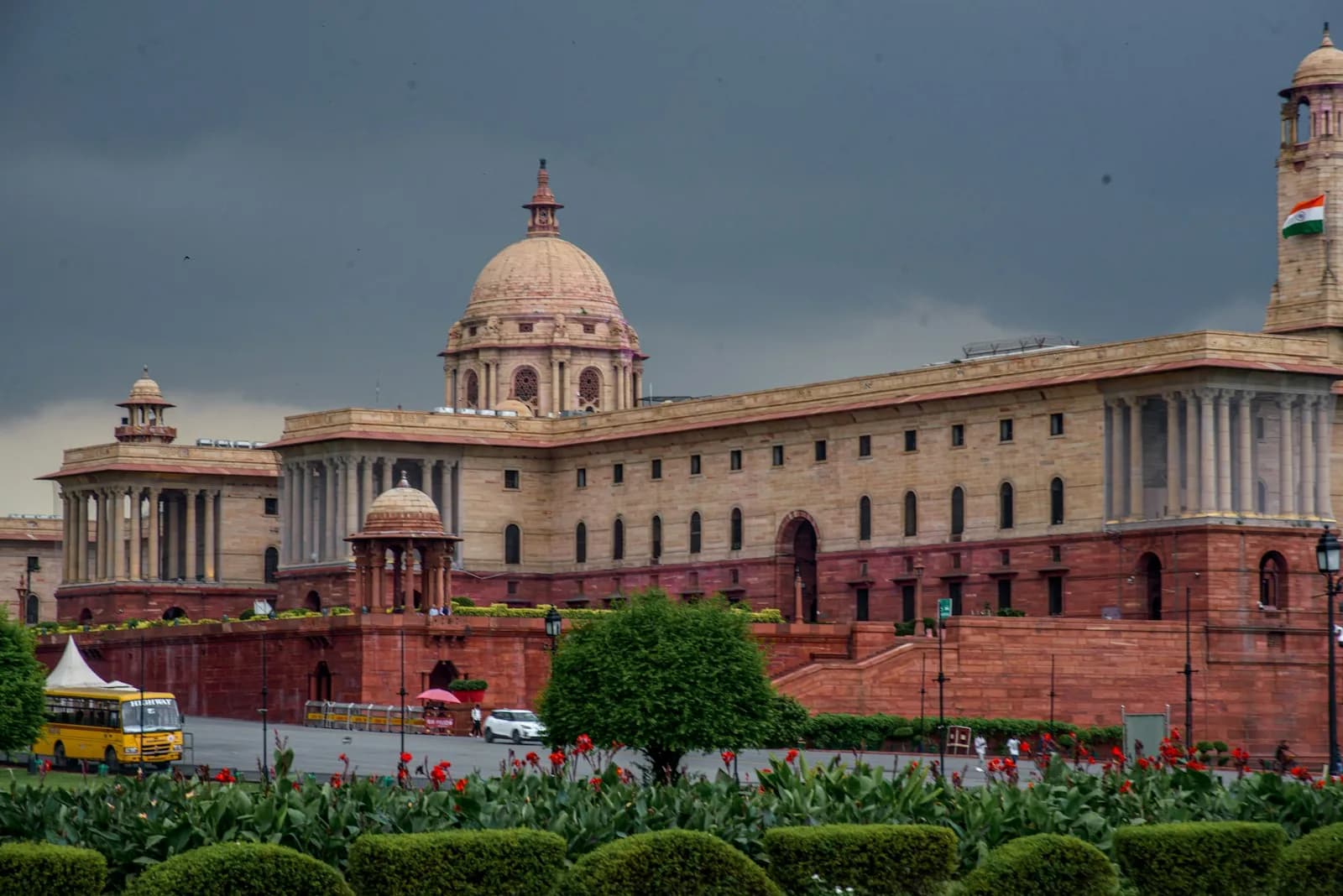North Block government secretariat building in New Delhi
