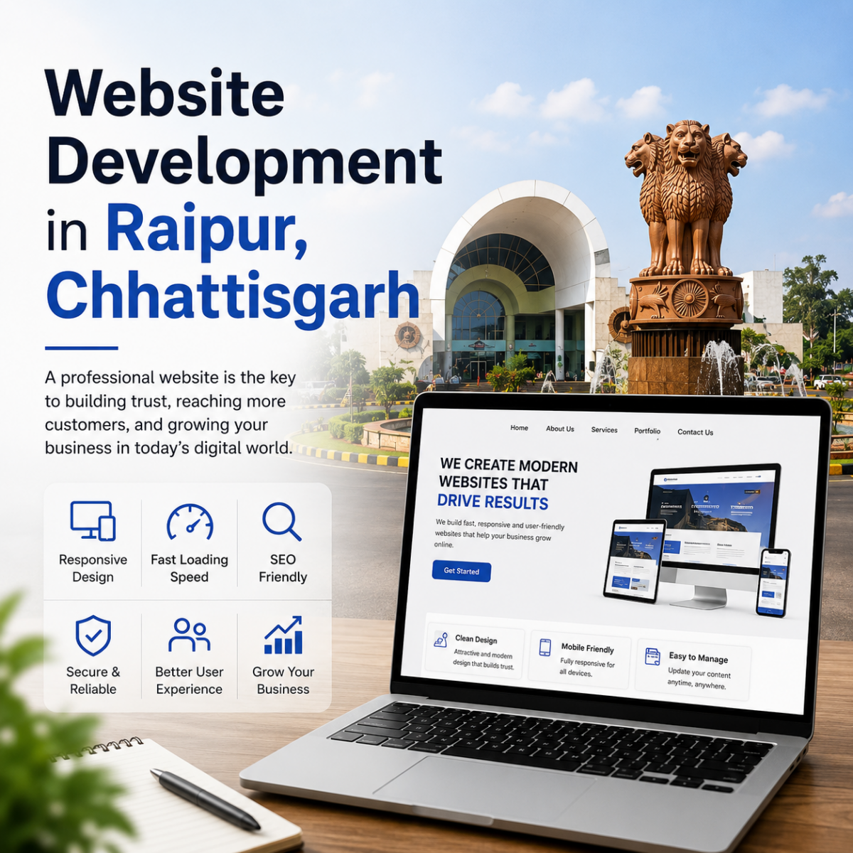 Website Development in Raipur, Chhattisgarh: Developerbox in raipur