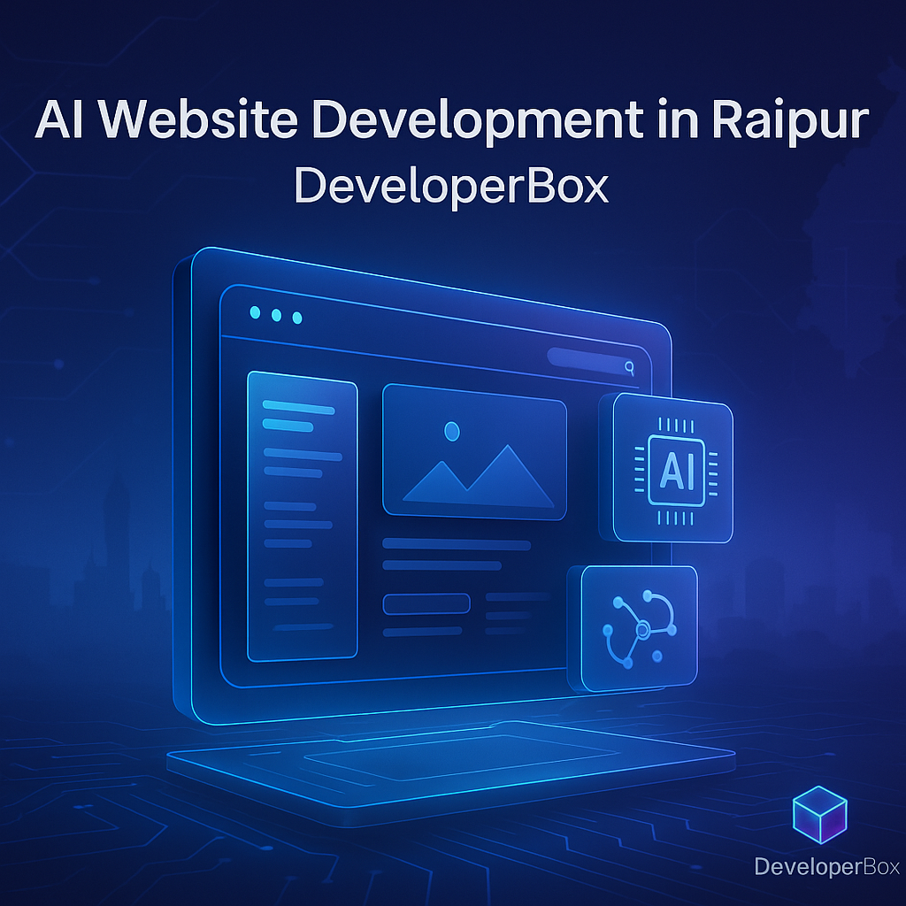 AI Website Development in raipur - Developer Box