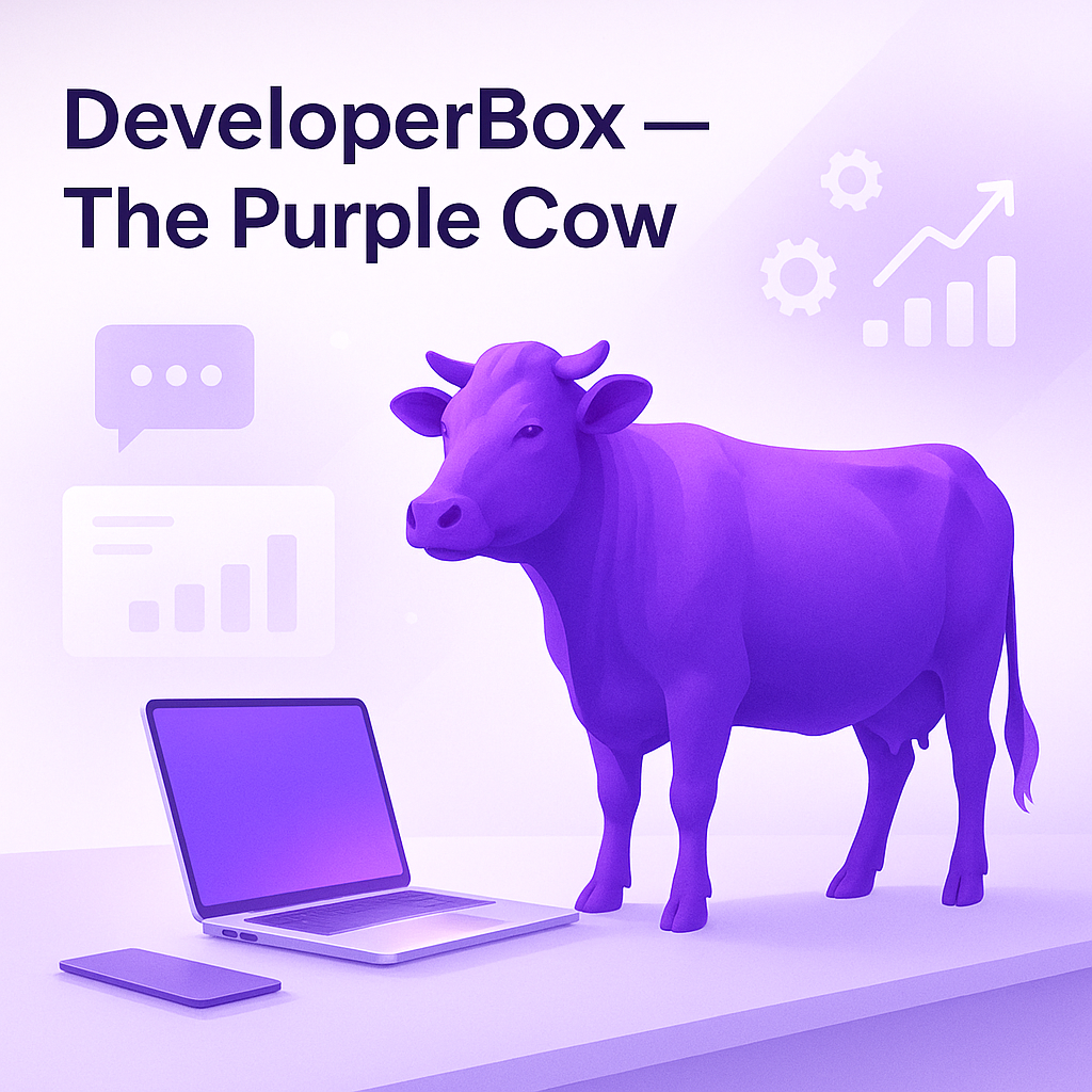 Developer Box - The Purple Cow Effect