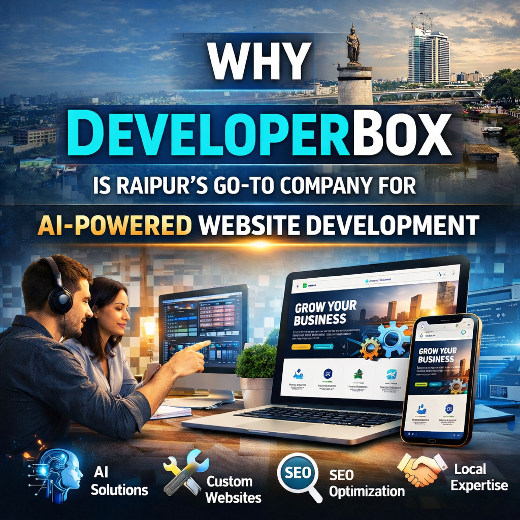 AI Powered Website Development in Raipur - Developerbox