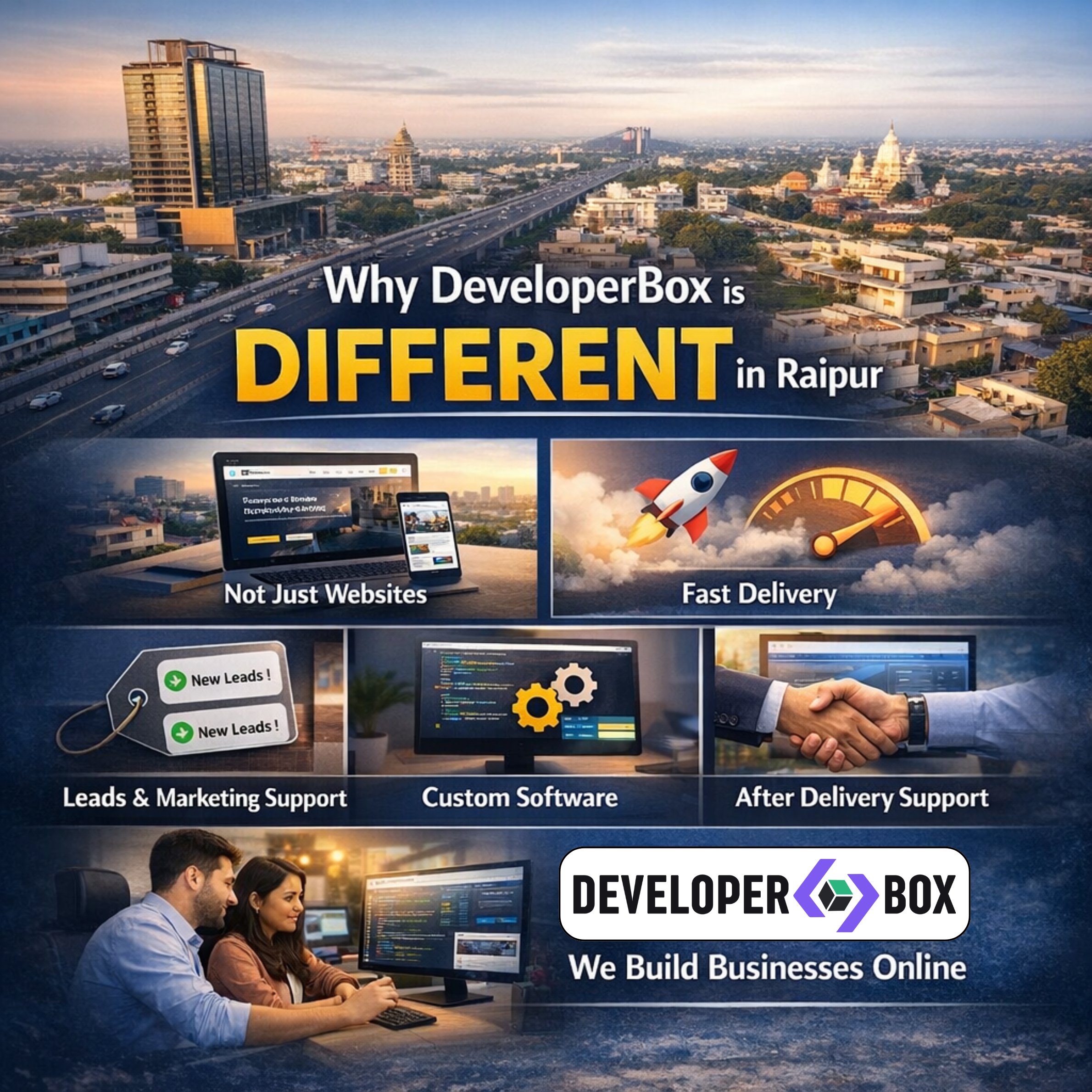 AI automations in raipur - developer box