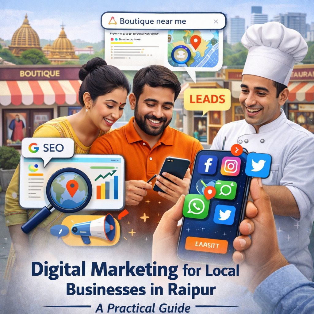 Local Digital Marketing in raipur | developer box