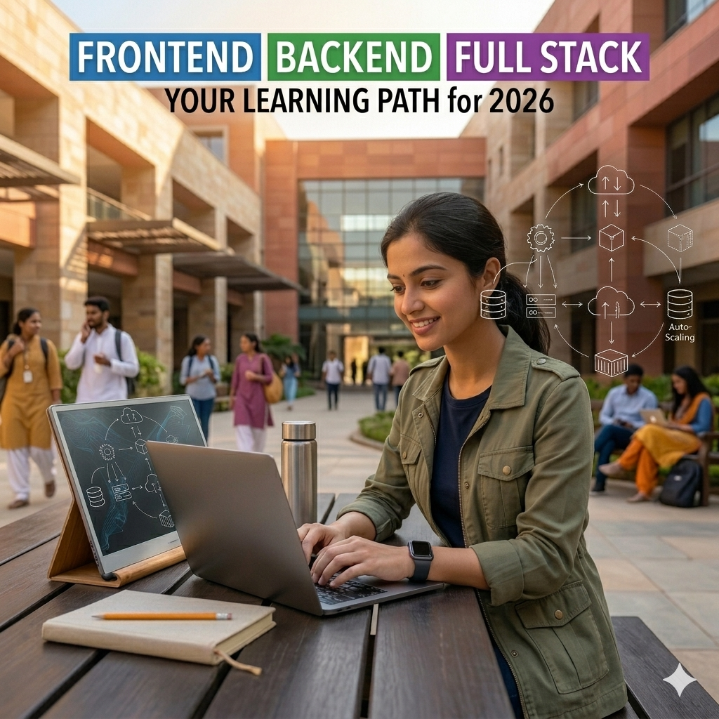frontend, backend, full stack your learning path for 2026