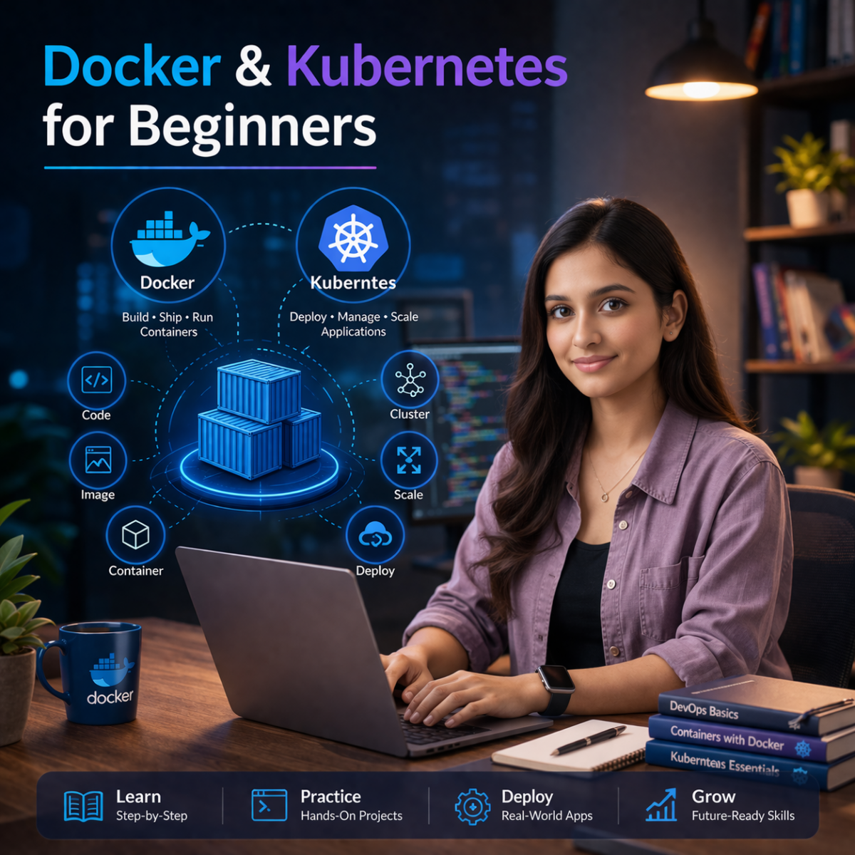 Docker & Kubernetes for Beginners | Developer box