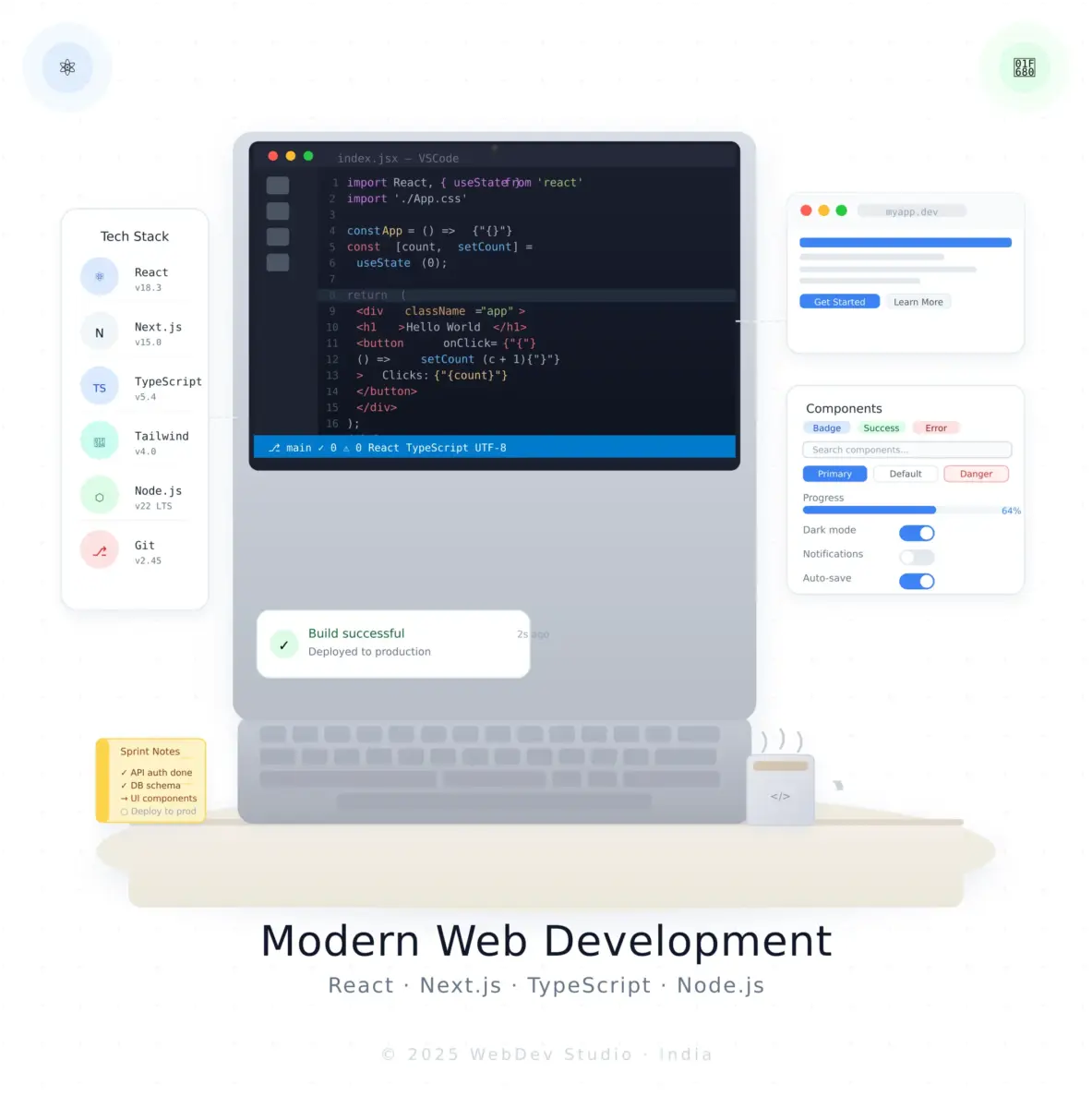 Modern Web Development | Developer box