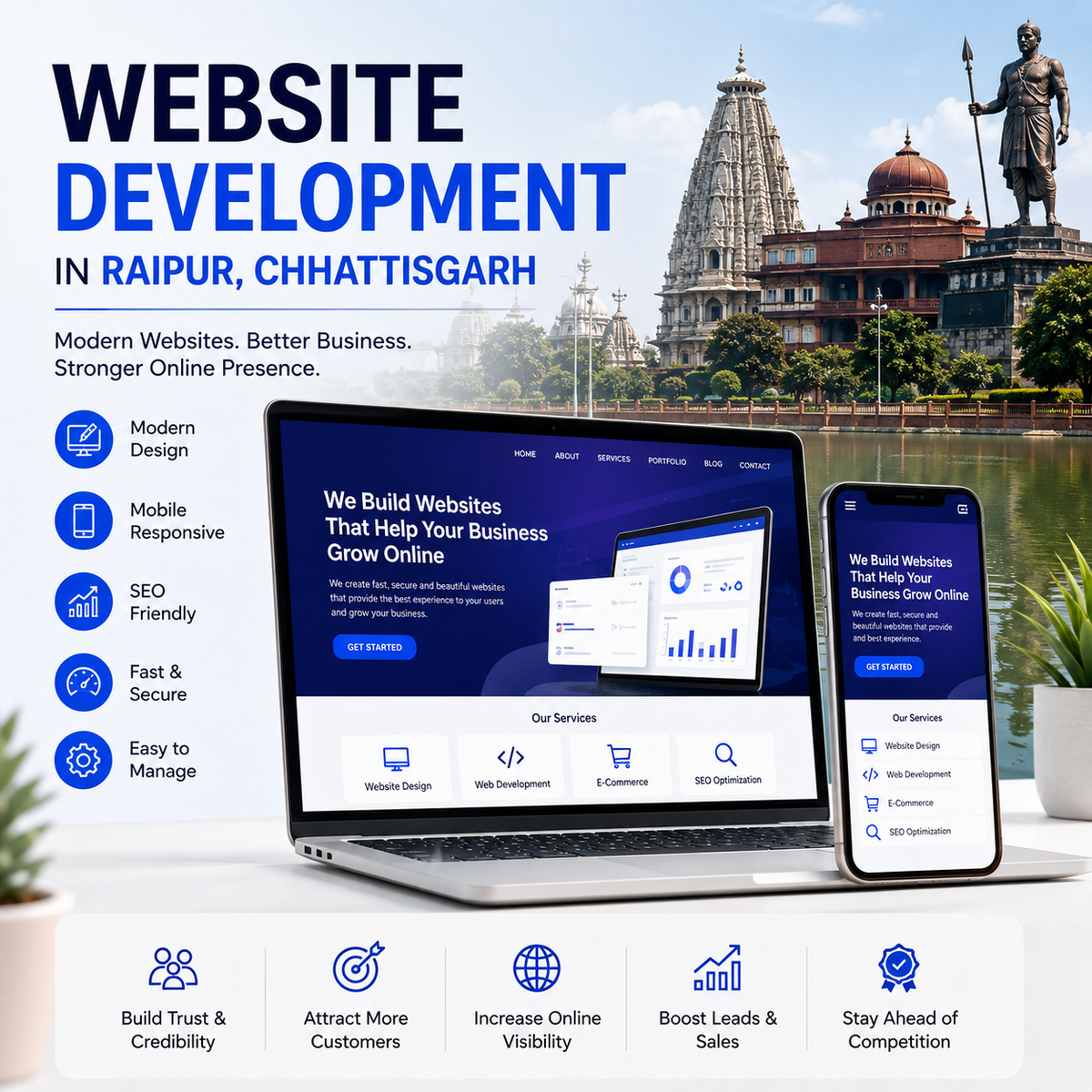 Website Development in raipur - developerbox
