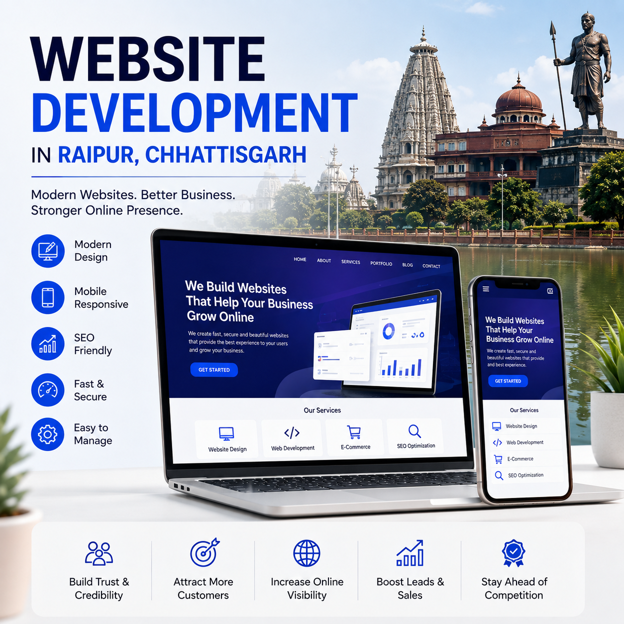 Website Development in raipur - developerbox