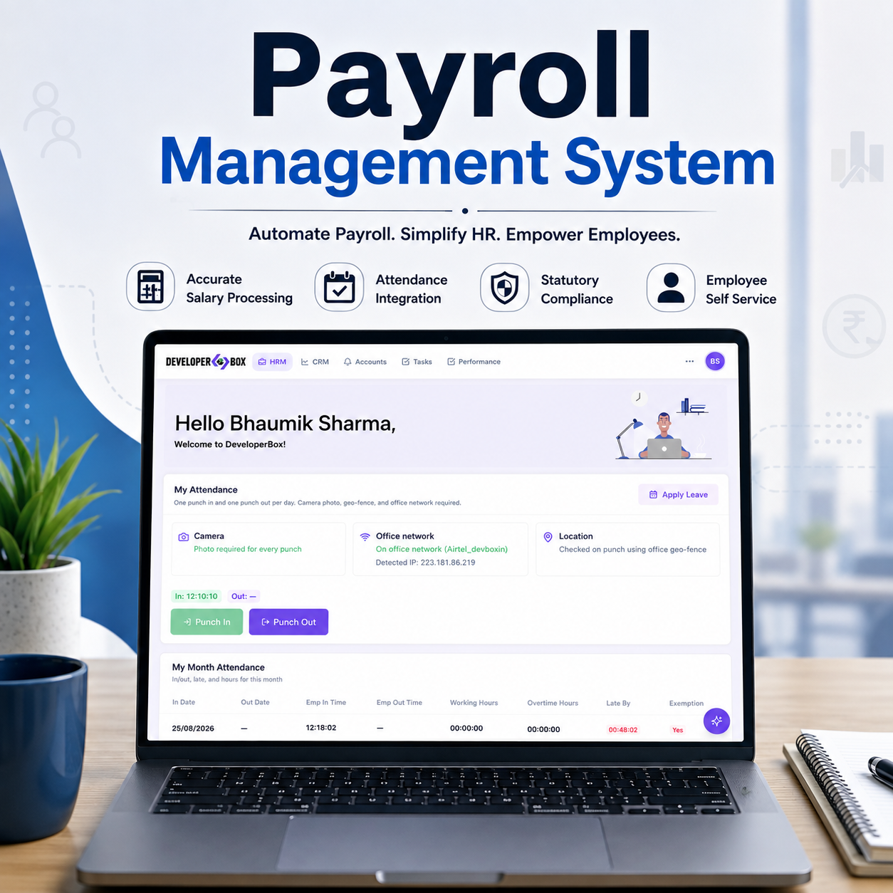 Developerbox | Payroll system in raipur